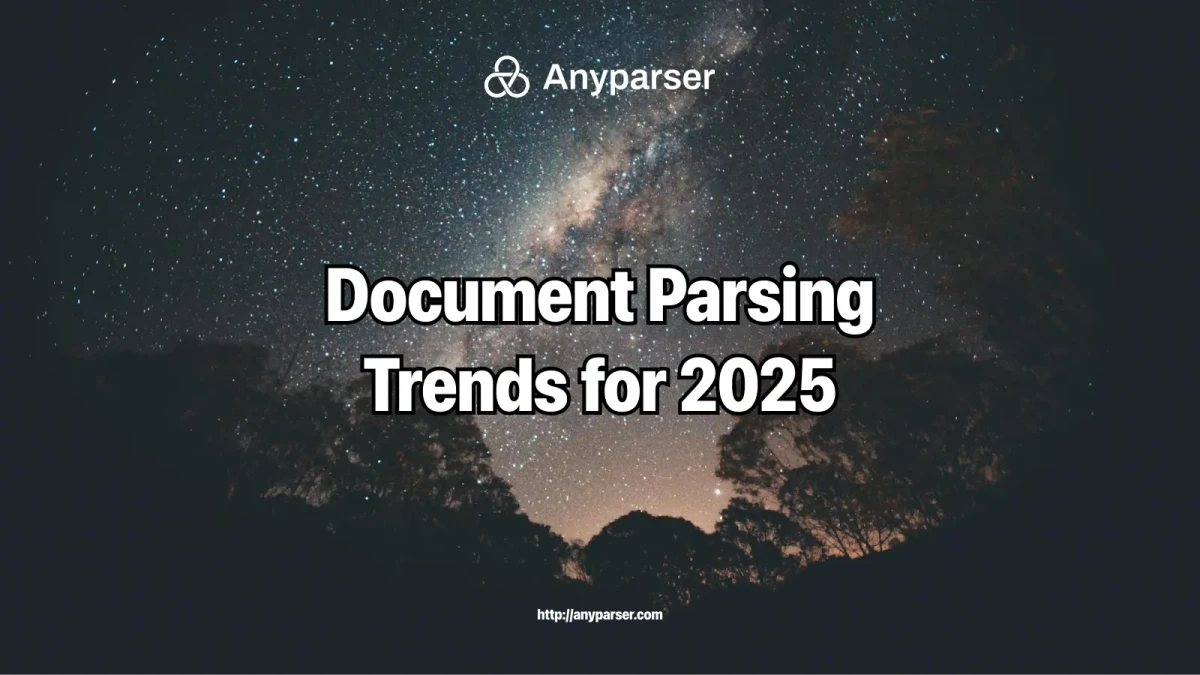 Future Trends in Document Parsing: What to Expect in 2025